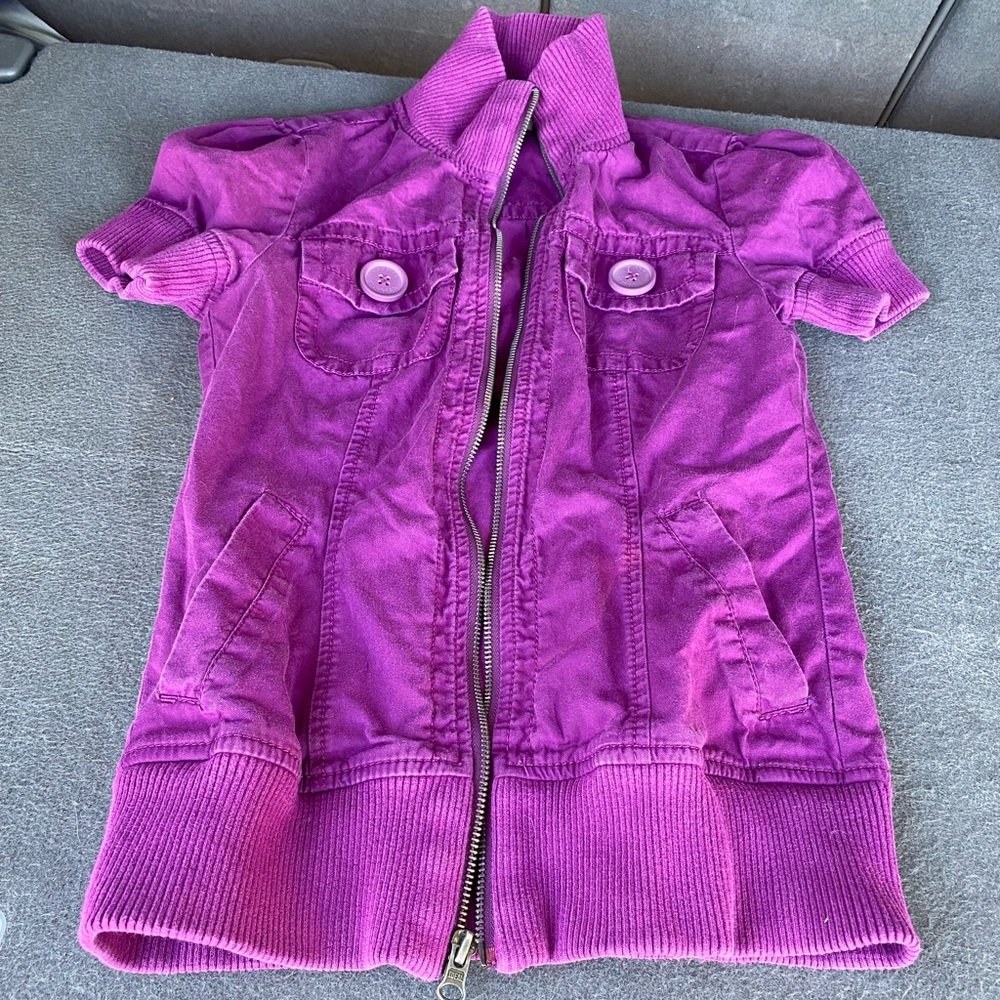 Purple jacket